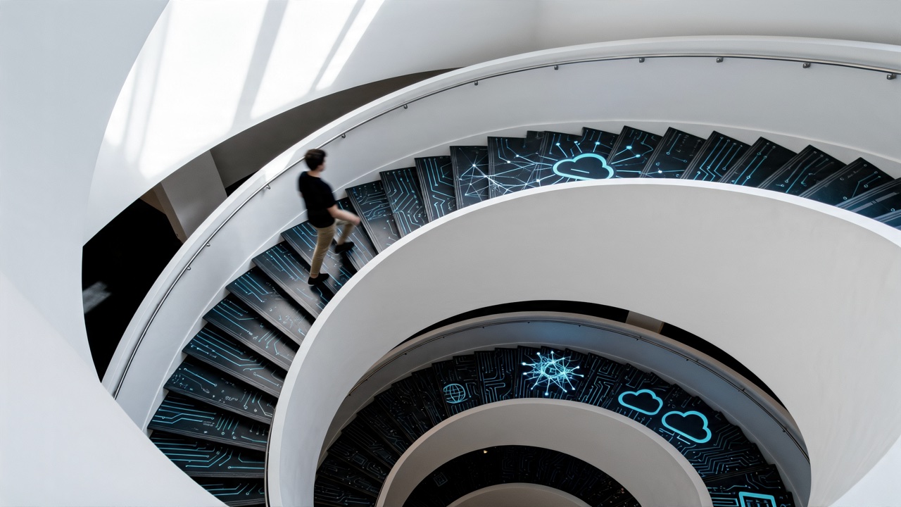 image from Technology Evolution Doesn't Move in a Straight Line—It Spirals