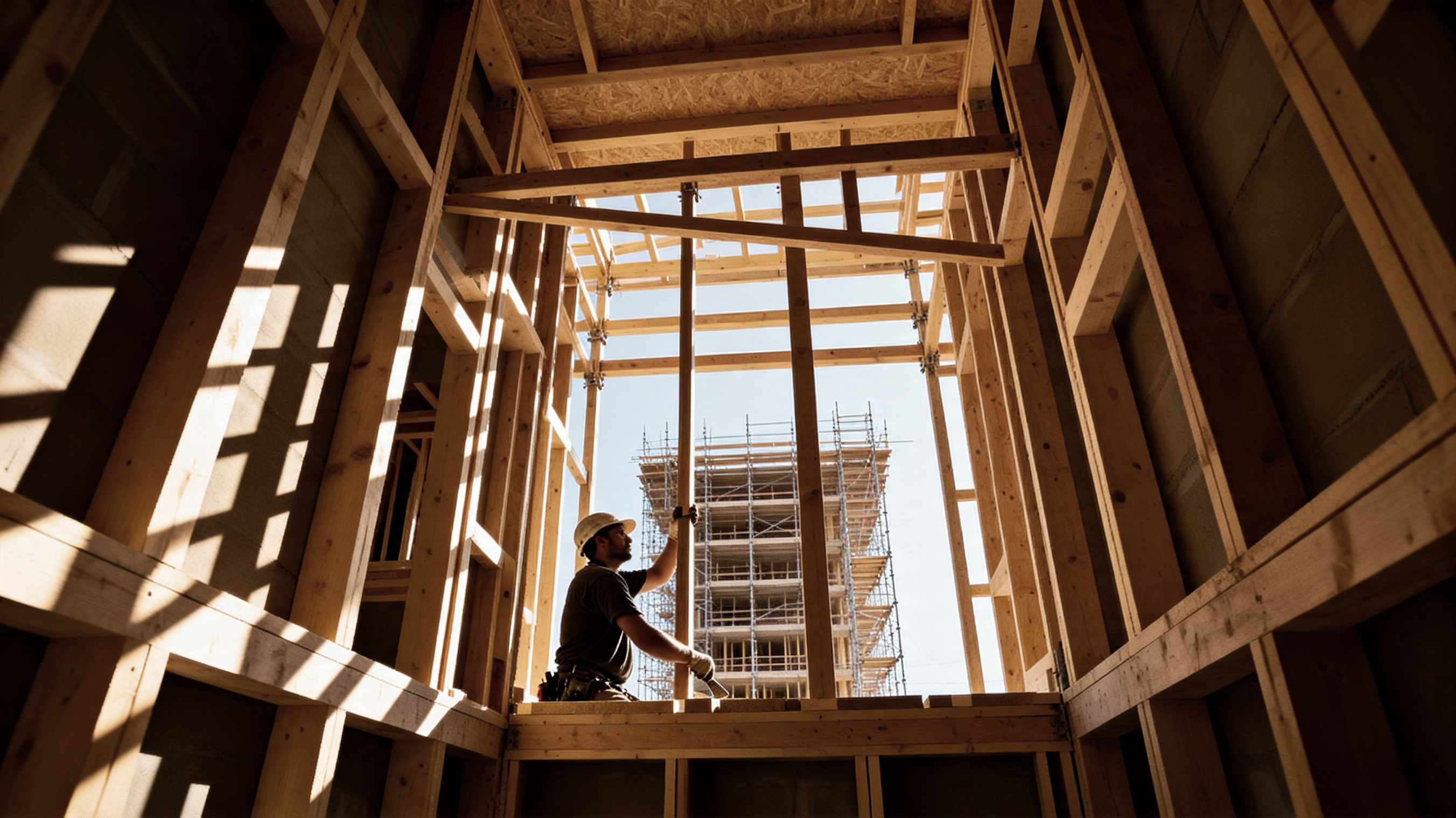 The Scaffolding Builder — each piece placed with intention