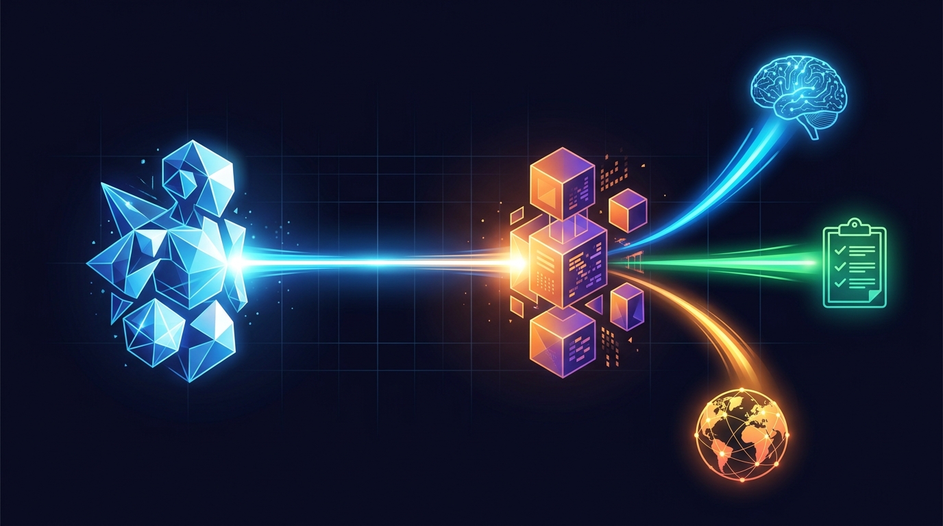 Two entities in conversation, representing server-initiated collaboration in MCP