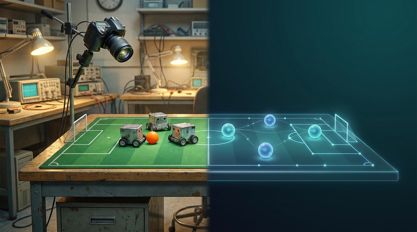 image from From Robot Soccer to the Agentic World Cup: Why Games Move AI Forward
