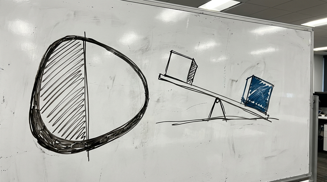 image from Laws & Disorder #3 โ Tesler's Law: You Can't Delete Complexity, Only Choose Who Owns It