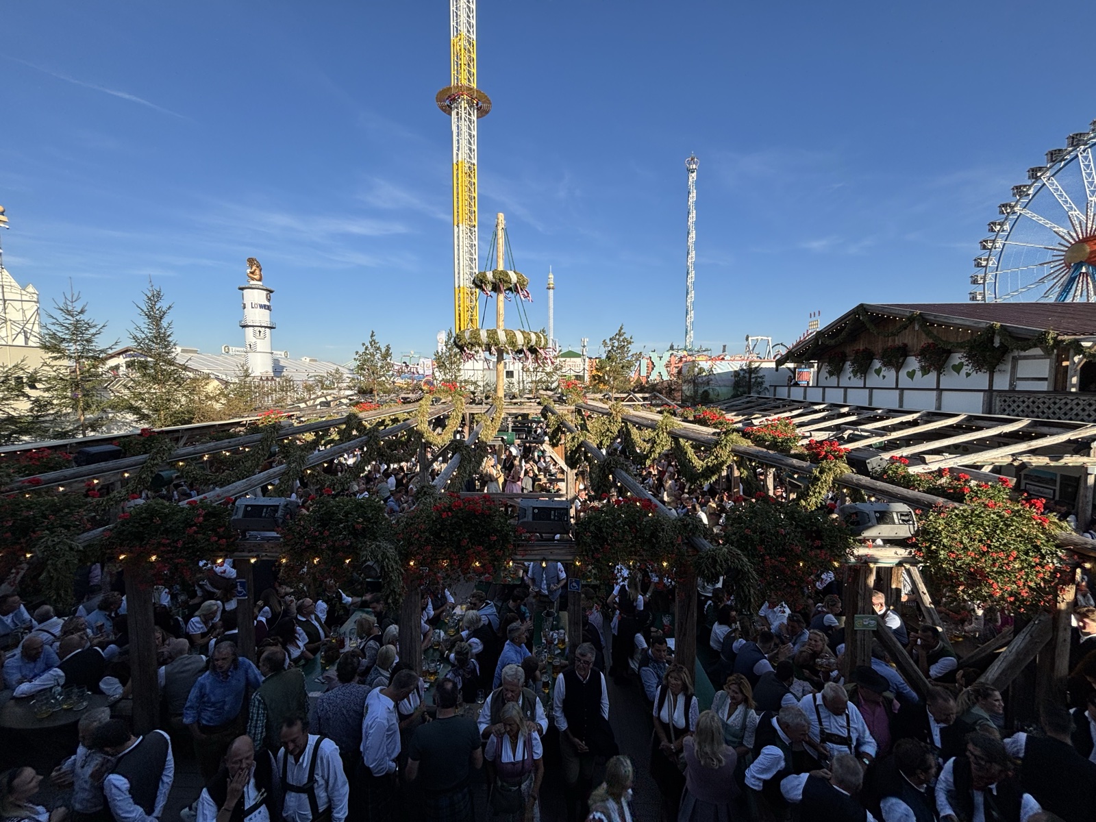 At the Oktoberfest in Munich