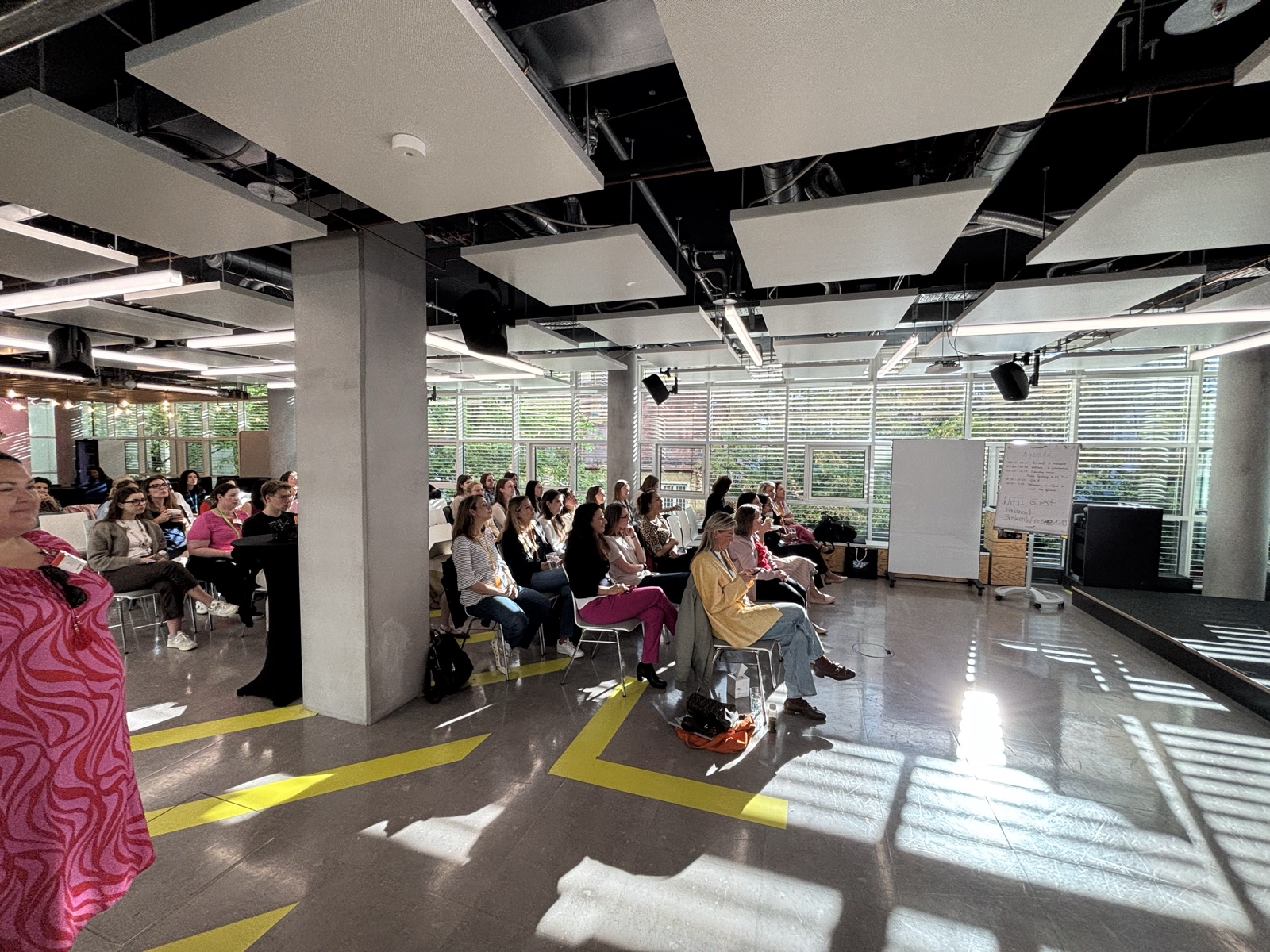 The audience at the SAP and Women@Amazon breakfast session